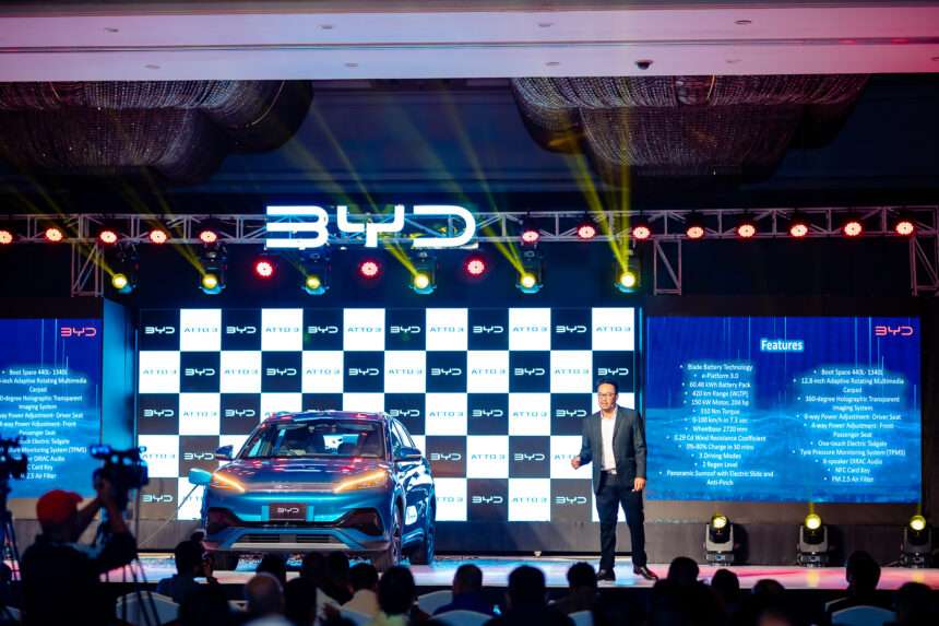 BYD ATTO 3 Becomes The Best Selling EV In Nepal As of 2024 Leaving Tata's Nexon and MG Behind