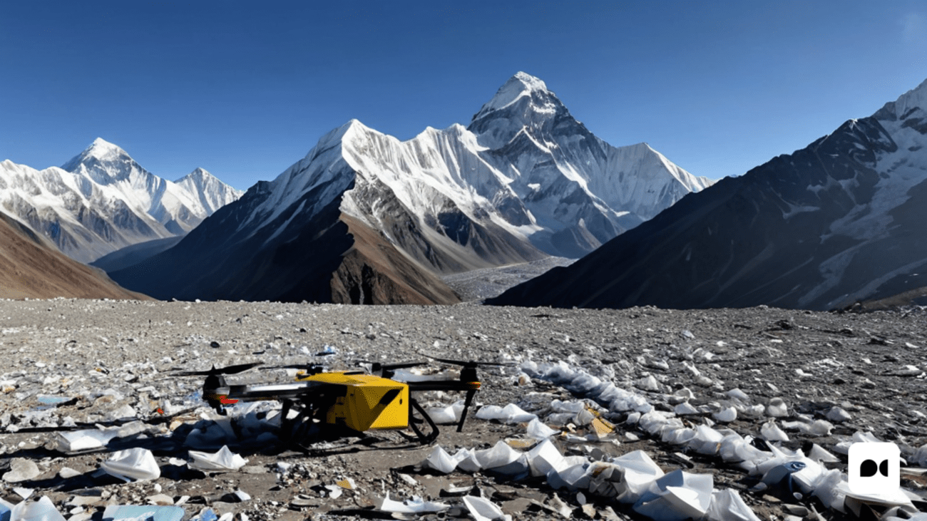 Unlocking the Sky's Secret Saviors: How Drones Could Be Mount Everest's Lifeline