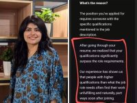 Google Engineer Turned Down By Startup For Being 'Overqualified' - Anu Sharma Shares Her Rejection Email